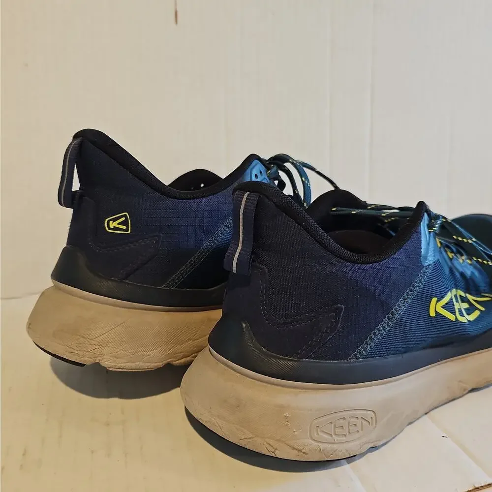 KEEN WK450 Shoes Mens 12 Blue Legion Evening Primrose Running Hiking Sneaker